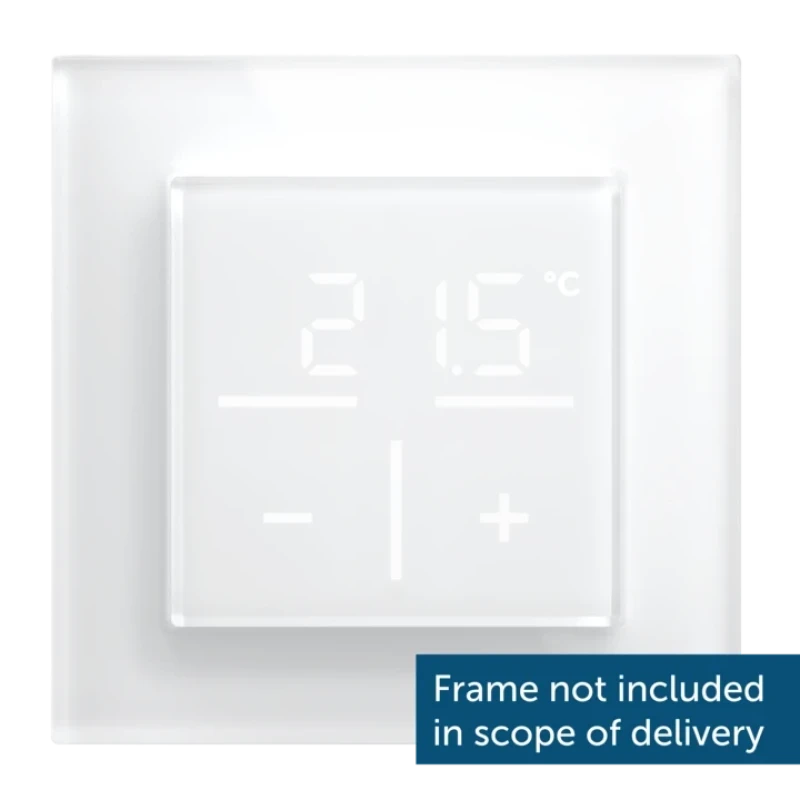 Homematic IP Sklenený nástenný termostat so senzorom CO2 - HmIP-WGTC 9