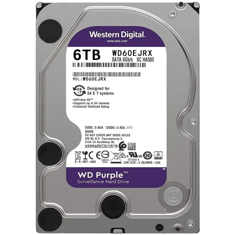 HDD6TBPurple 6TB HDD Western Digital