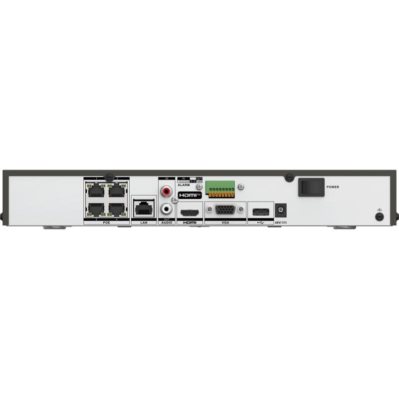 DS-7604NXI-K1/4P/VPro NVR 4xIP, 4xPoE, AcuSeek, 1xHDD 2