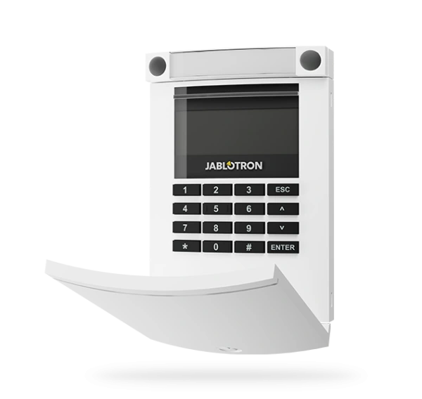 JA-154E Bezdr.prístupový modul s LCD, kláv. a RFID čítačka