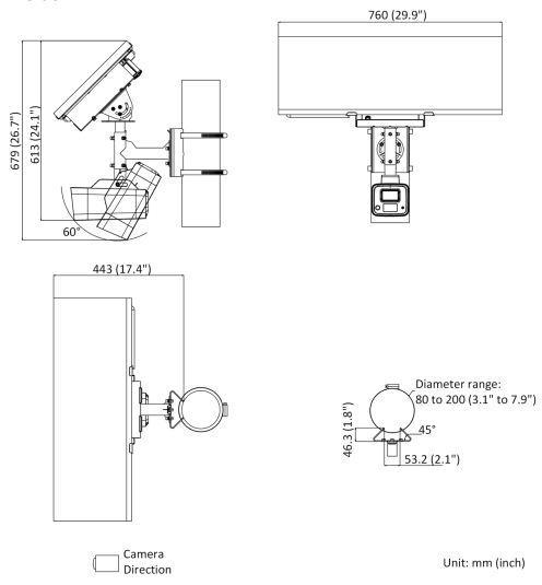 DS-2XS2T47G1-LDH/4G/C18S40(4mm) 4MPx IP kamera so solár.panelom