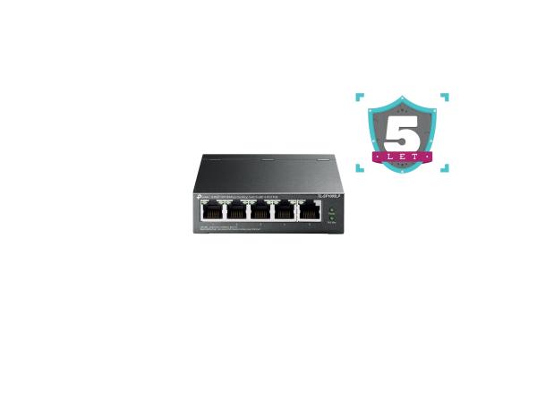 TL-SF1005P 4×10/100 Mbps PoE+, 1×10/100 Mbps Non-PoE