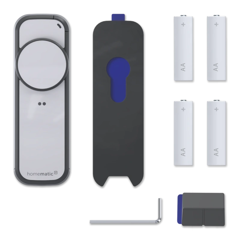 HmIP-DLP-AS Pohon dverného zámku PRO, strieborno-antracitový 13