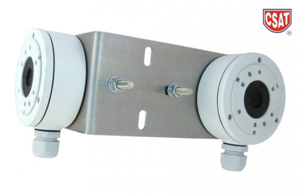 HIK100LE + Z75DV75 TWIN-C držiak + úchyt na stĺp 2