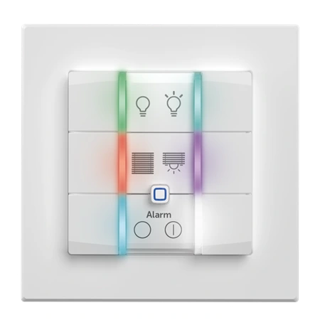 Homematic IP Nástěnný dálkový ovladač - 6 tlačítek, 230 V - HmIP-WRC6-230