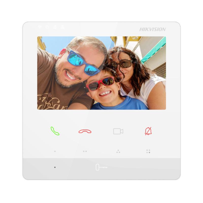 DS-KH7100EY-WE2/White vnut., 2-vod. HD jednotka, WiFi, biela