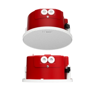 LCM-12MWE Stropný reproduktor 12W, kovový, biely