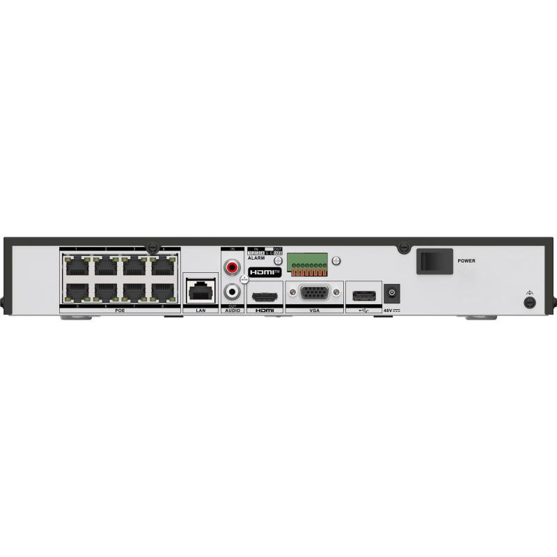 DS-7608NXI-K1/8P/VPro NVR 8xIP, 8xPoE, AcuSeek, 1xHDD 2