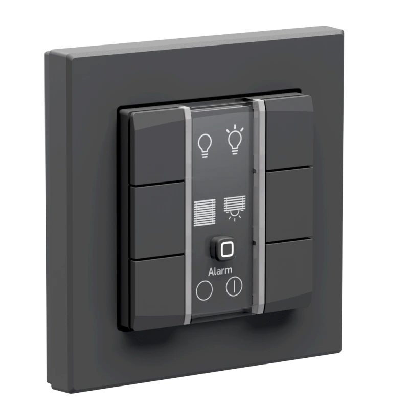 Homematic IP Nástenný dialkový ovládač - 6 tlačidiel, 230 V, antracit - HmIP-WRC6-230-A 5