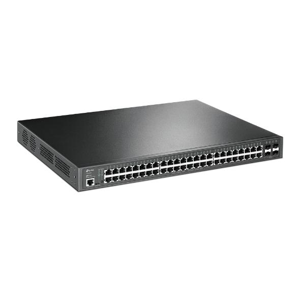 TL-SG3452P 48× Gigabit PoE+ Ports, 4× Gigabit SFP Slots