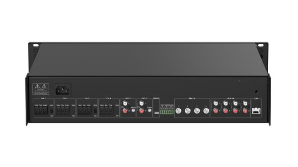 DS-QAZ1A1000G1-VB4/EU 4 zónový 1000W síťový zesilovač 1