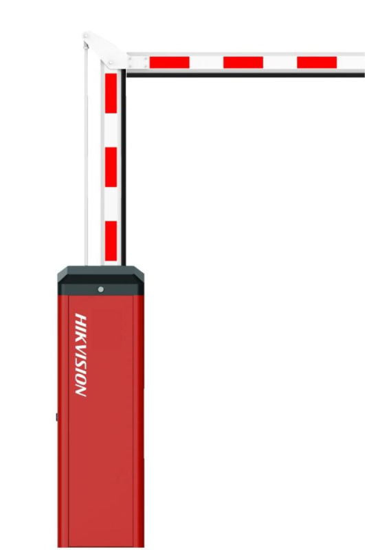 DS-TMG521-M(2+2m) bariérová brána, 2m + 2m zalomená závora