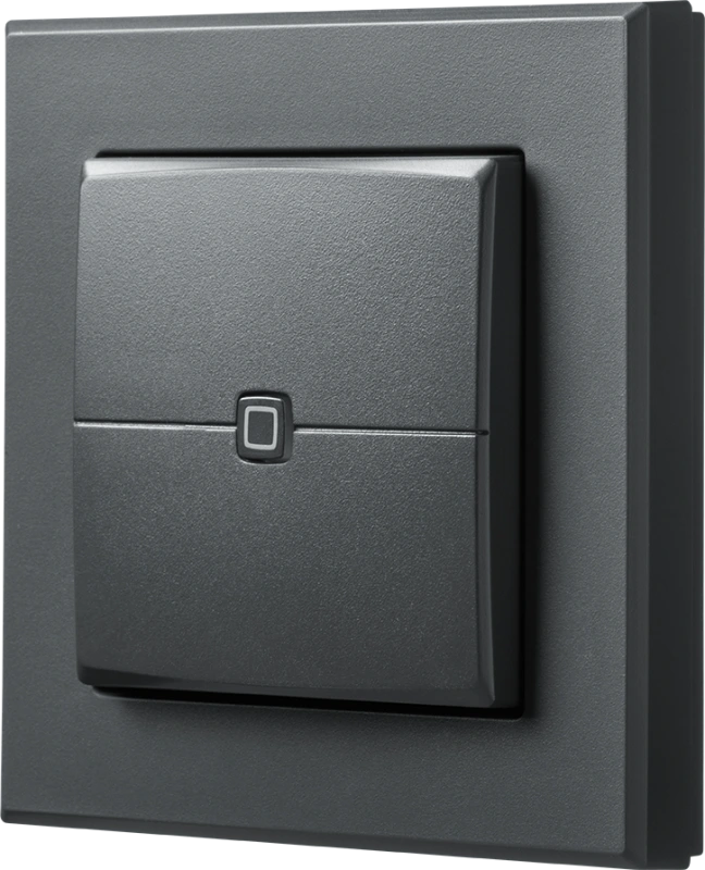 Homematic IP Nástenný diaľkový ovládač - 2 tlačídlá, antracit - HmIP-WRC2-A-2 1