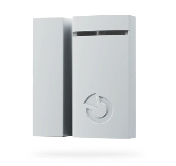 JA-111M-GR Zbernicový magnetický mini detektor otvorenia (sivý)