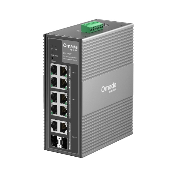 TL-IES210GPP Omada 10-port 1GB priemyselný Easy Managed Switch