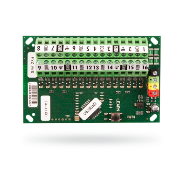 JA-116H Zbernicový expandér - 16 vstupov