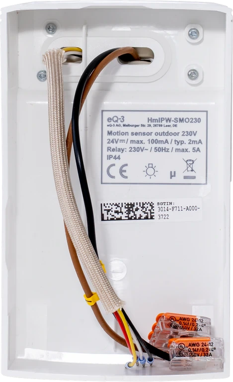 Homematic IP PIR drátový detektor pohybu se senzorem jasu - venkovní - HmIPW-SMO230 11