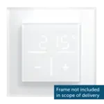 Homematic IP Sklenený nástenný termostat so senzorom CO2 - HmIP-WGTC 10