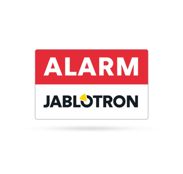 SAM-252.21 Výstražná samolepka ALARM 38 x 23 mm