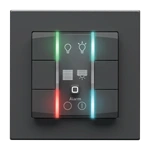 Homematic IP Nástenný dialkový ovládač - 6 tlačidiel, 230 V, antracit - HmIP-WRC6-230-A 14