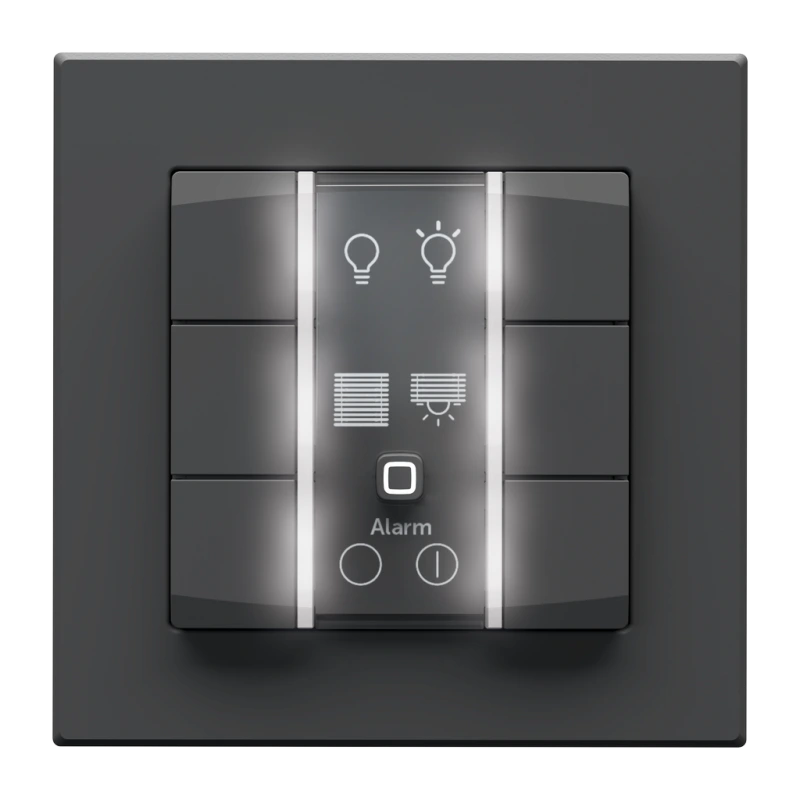 Homematic IP Nástenný dialkový ovládač - 6 tlačidiel, 230 V, antracit - HmIP-WRC6-230-A 11