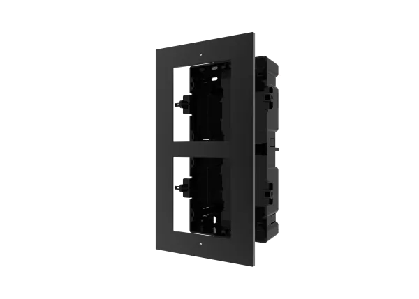 DS-KD-ACF2/Black panel pre montáž pod omietku 2 moduly, čierny