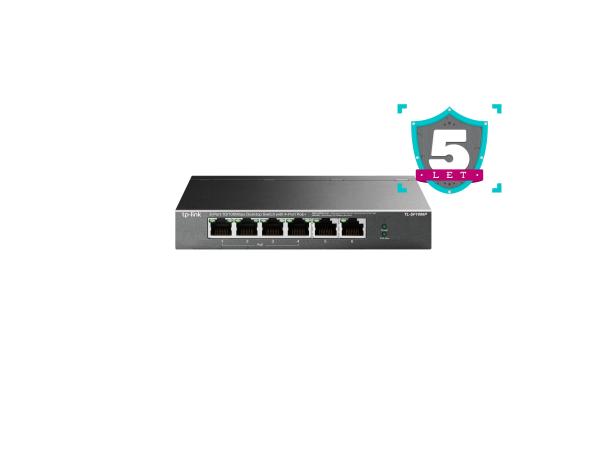 TL-SF1006P 4×10/100 Mbps PoE+, 2×10/100 Mbps Non-PoE