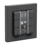 Homematic IP Nástenný dialkový ovládač - 6 tlačidiel, 230 V, antracit - HmIP-WRC6-230-A 6