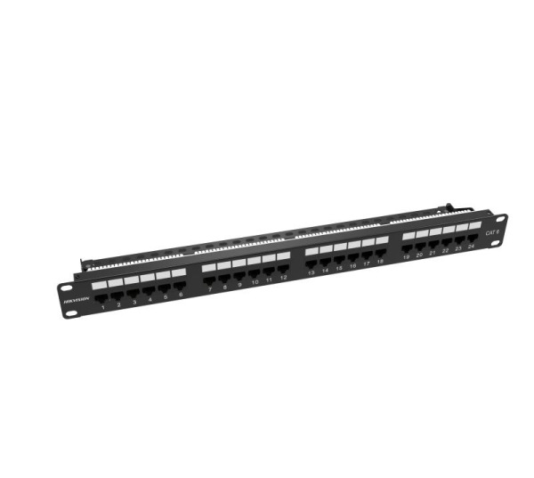 DS-1CP6U24-1U 24-portový patch panel, 1U 1