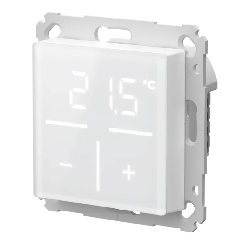 Homematic IP Sklenený nástenný termostat so senzorom CO2 - HmIP-WGTC 3