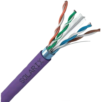 SOLARIX kábel CAT6 FTP LSOH Eca 500m/cievka