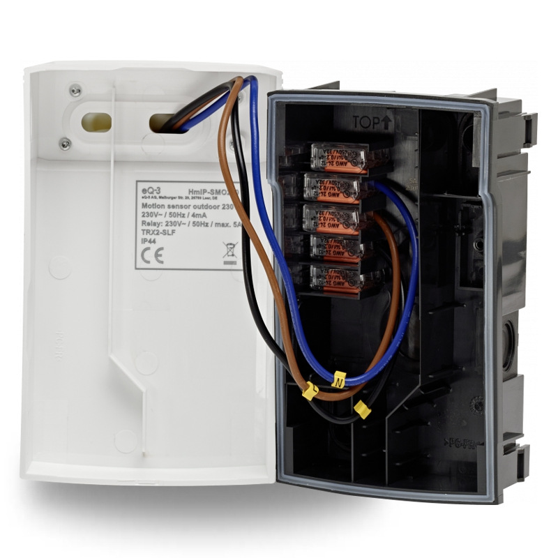 Homematic IP PIR drátový detektor pohybu se senzorem jasu - venkovní - HmIPW-SMO230 1