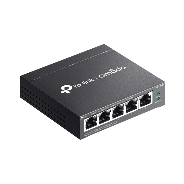 ES205GP 5× Gigabit RJ45 4xPoE Ports 2