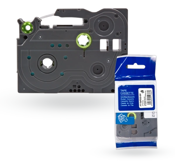 PT-TAPE02-BW Páska pre tlačiarne PT-2430PC a PT-P700