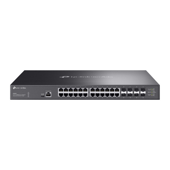 TL-SX3832 24× Gigabit PoE+ Ports, 8× Gigabit SFP+ Slots
