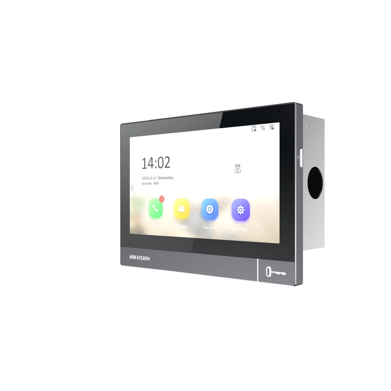 DS-KH8381-WTE1/Flush vnút. IP jedn. 7" WiFi, modul.sys., metal 1