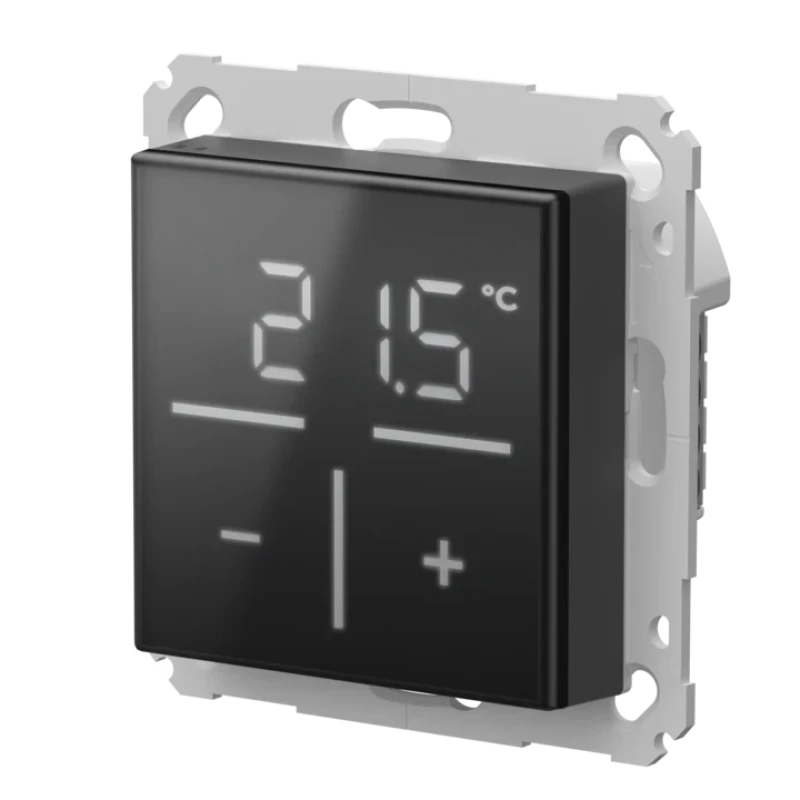 Homematic IP Sklenený nástenný termostat so senzorom CO2, čierny - HmIP-WGTC-A 3