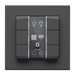 Homematic IP Nástenný dialkový ovládač - 6 tlačidiel, 230 V, antracit - HmIP-WRC6-230-A 2