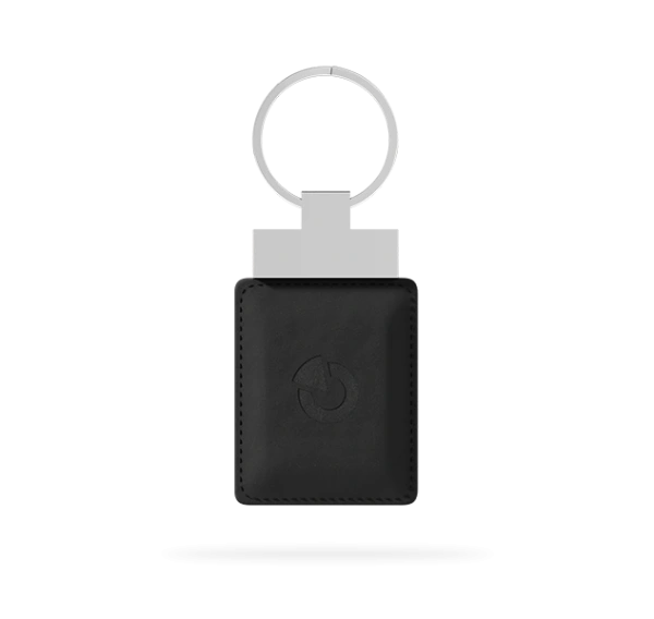 JA-197J Duálny prístupový čip LF-HF UID, kožený