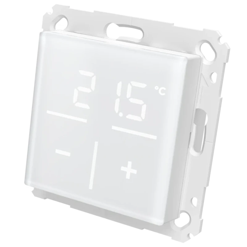 Homematic IP Sklenený nástenný termostat so senzorom CO2 - HmIP-WGTC 1