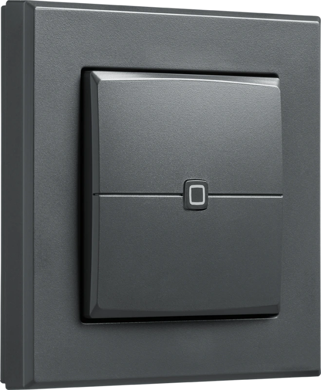 Homematic IP Nástenný diaľkový ovládač - 2 tlačídlá, antracit - HmIP-WRC2-A-2 3