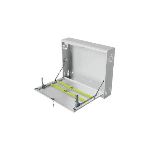 19Rack2U130 vertikálny rack 19" 2U 580x130, biely 3