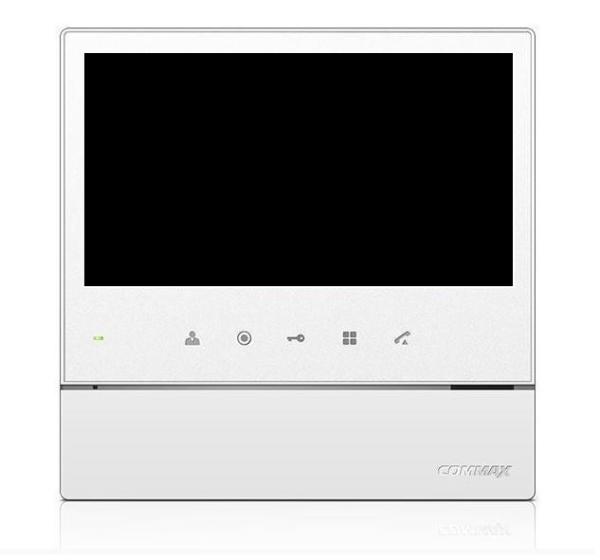 CDV-70H/HD farebny handsfree 7"LCD monitor, biely