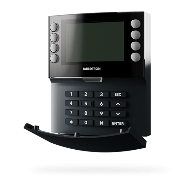 JA-155E-AN Bezdr. štvorsegm.kláv. s displ. a RFID čítačka(antr.)