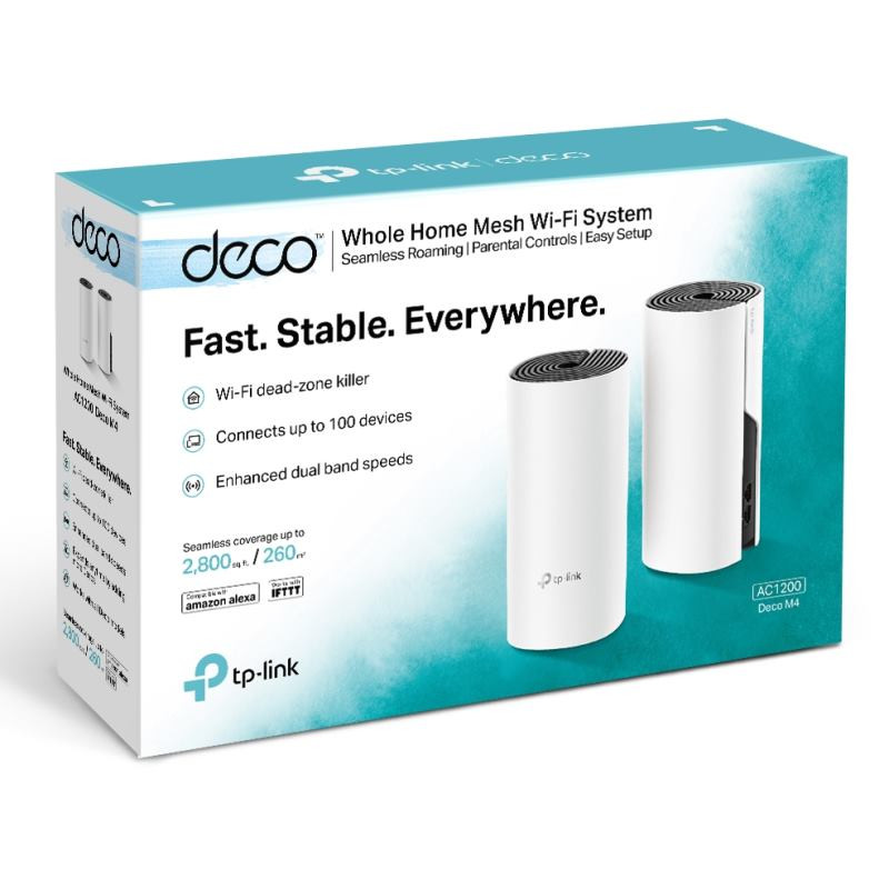 TL Deco M4(2-Pack) AC1200 Domáci Mesh Wi-Fi System 1