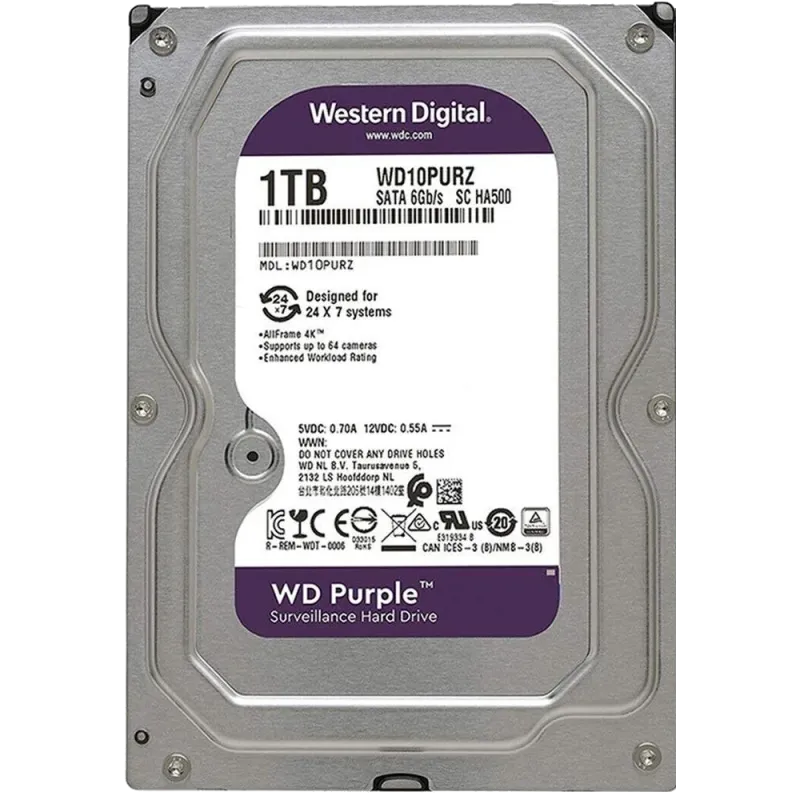 HDD1TBPurple 1TB HDD Western Digital