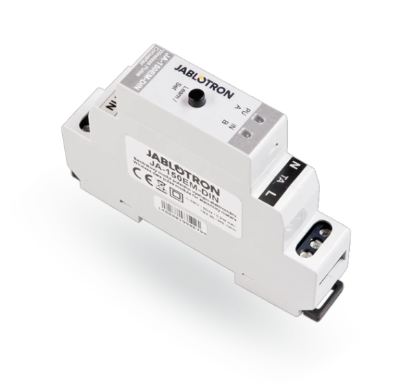 JA-150EM-DIN Bezdrôtový modul impulzného výstupu