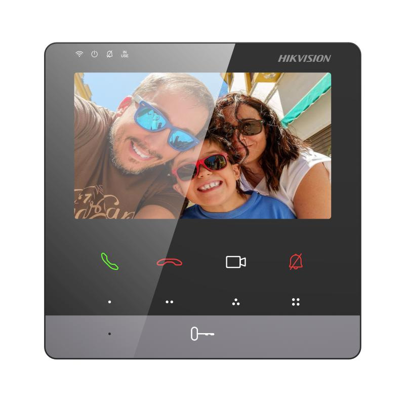 DS-KH7100EY-WE2 vnut., 2-vod. HD jednotka, WiFi, čierna